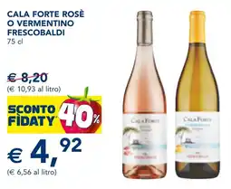 Esselunga Cala forte rosè o vermentino FRESCOBALDI offerta