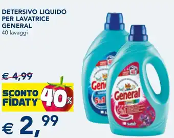 Esselunga Detersivo liquido per lavatrice GENERAL offerta