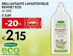 Bennet Brillantante lavastoviglie bennet eco offerta