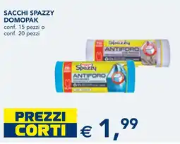 Esselunga Sacchi spazzy DOMOPAK offerta