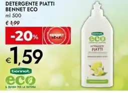 Bennet Detergente piatti bennet eco offerta