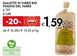 Bennet Gallette di farro bio poggio del farro offerta