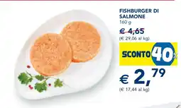 Esselunga Fishburger di salmone offerta