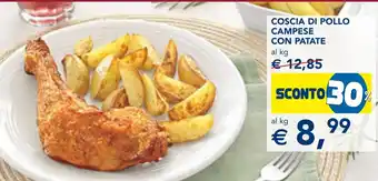 Esselunga Coscia di pollo campese con patate offerta