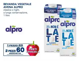 Esselunga Bevanda vegetale avena ALPRO offerta