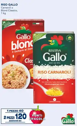 Esselunga Riso GALLO offerta