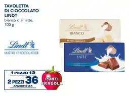 Esselunga Tavoletta di cioccolato LINDT offerta