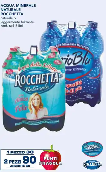 Esselunga Acqua minerale naturale ROCCHETTA offerta