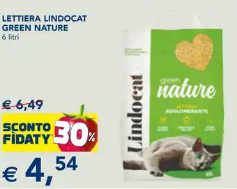 Esselunga Lettiera lindocat GREEN NATURE offerta