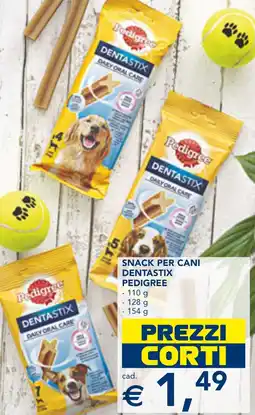 Esselunga Snack per cani dentastix PEDIGREE offerta