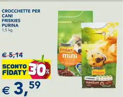 Esselunga Crocchette per cani FRISKIES offerta