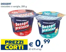 Esselunga DESSERT cioccolato o vaniglia offerta