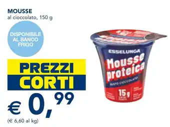 Esselunga MOUSSE al cioccolato offerta