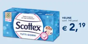 Esselunga Veline Scottex offerta