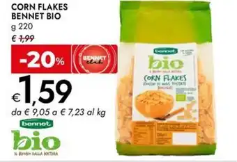 Bennet Corn flakes bennet bio offerta