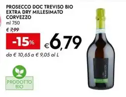 Bennet Prosecco doc treviso bio extra dry millesimato corvezzo offerta