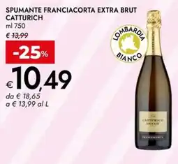 Bennet Spumante franciacorta extra brut catturich offerta