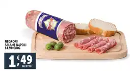 Deco Supermercati Negroni salame napoli offerta