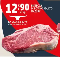 Deco Supermercati Bistecca di bovino adulto mazury offerta