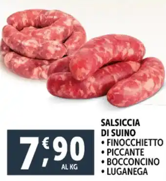 Deco Supermercati Salsiccia di suino offerta