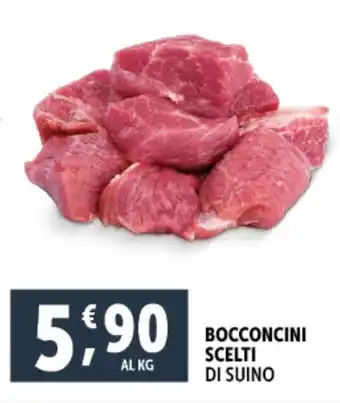 Deco Supermercati Bocconcini scelti di suino offerta