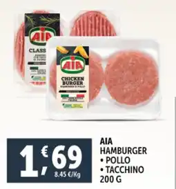 Deco Supermercati Hamburger AIA offerta