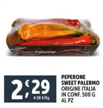 Deco Supermercati Peperone sweet palermo origine italia offerta