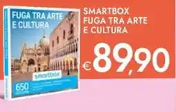 Bennet Smartbox fuga tra arte e cultura offerta