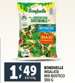 Deco Supermercati Bonduelle insalata mix rustico offerta