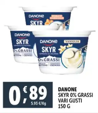 Deco Supermercati Danone skyr 0% grassi vari gusti offerta