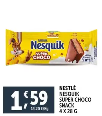 Deco Supermercati Nestlé nesquik super choco snack offerta