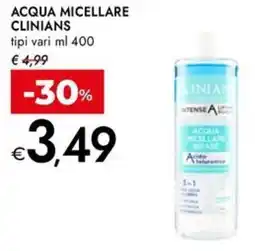 Bennet Acqua micellare clinians offerta