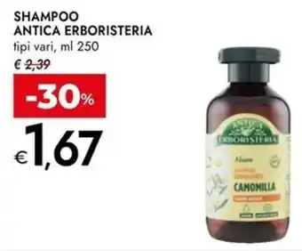 Bennet Shampoo antica erboristeria offerta