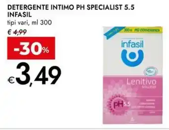 Bennet Detergente intimo ph specialist 5.5 INFASIL offerta