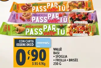 Deco Supermercati Valle Basi offerta