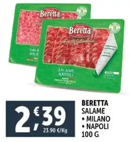 Deco Supermercati Beretta salame milano napoli offerta