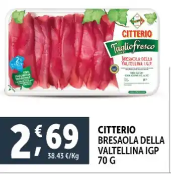 Deco Supermercati Citterio bresaola della valtellina igp offerta