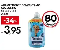 Bennet Ammorbidente concentrato coccolino tipi vari offerta