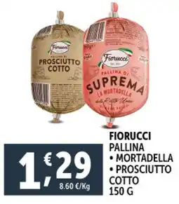 Deco Supermercati Fiorucci pallina cotto offerta