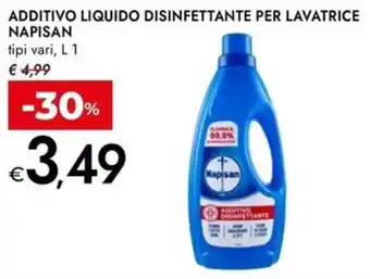 Bennet Additivo liquido disinfettante per lavatrice napisan offerta