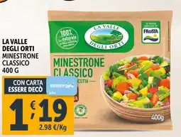 Deco Supermercati La valle degli orti minestrone classico offerta