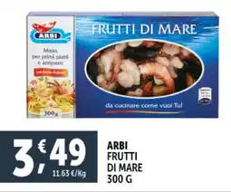 Deco Supermercati Arbi frutti di mare offerta