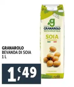 Deco Supermercati Granarolo bevanda di soia offerta