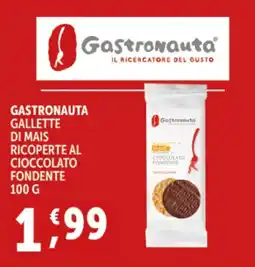 Deco Supermercati Gastronauta gallette di mais ricoperte al cioccolato fondente offerta