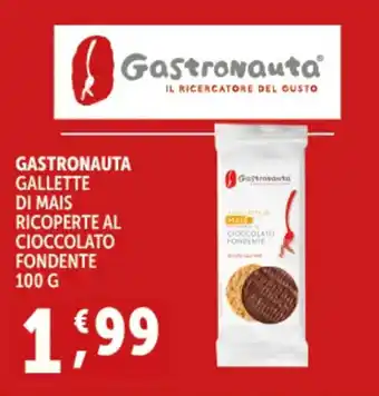 Deco Supermercati Gastronauta gallette di mais ricoperte al cioccolato fondente offerta