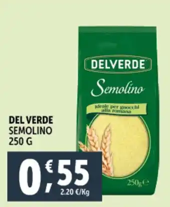 Deco Supermercati DEL VERDE semolino offerta