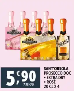 Deco Supermercati SANT'ORSOLA Prosecco doc offerta