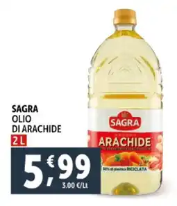 Deco Supermercati Olio di arachide SAGRA offerta