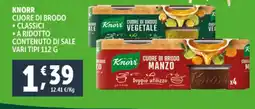 Deco Supermercati KNORR Cuore di brodo offerta