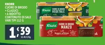 Deco Supermercati KNORR Cuore di brodo offerta